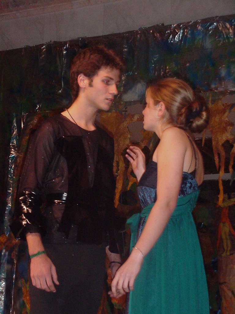 Ricky and Sofia as Ferdinand and Miranda